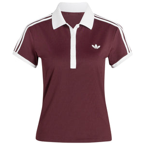 adidas Women's Classics Polo - Maroon