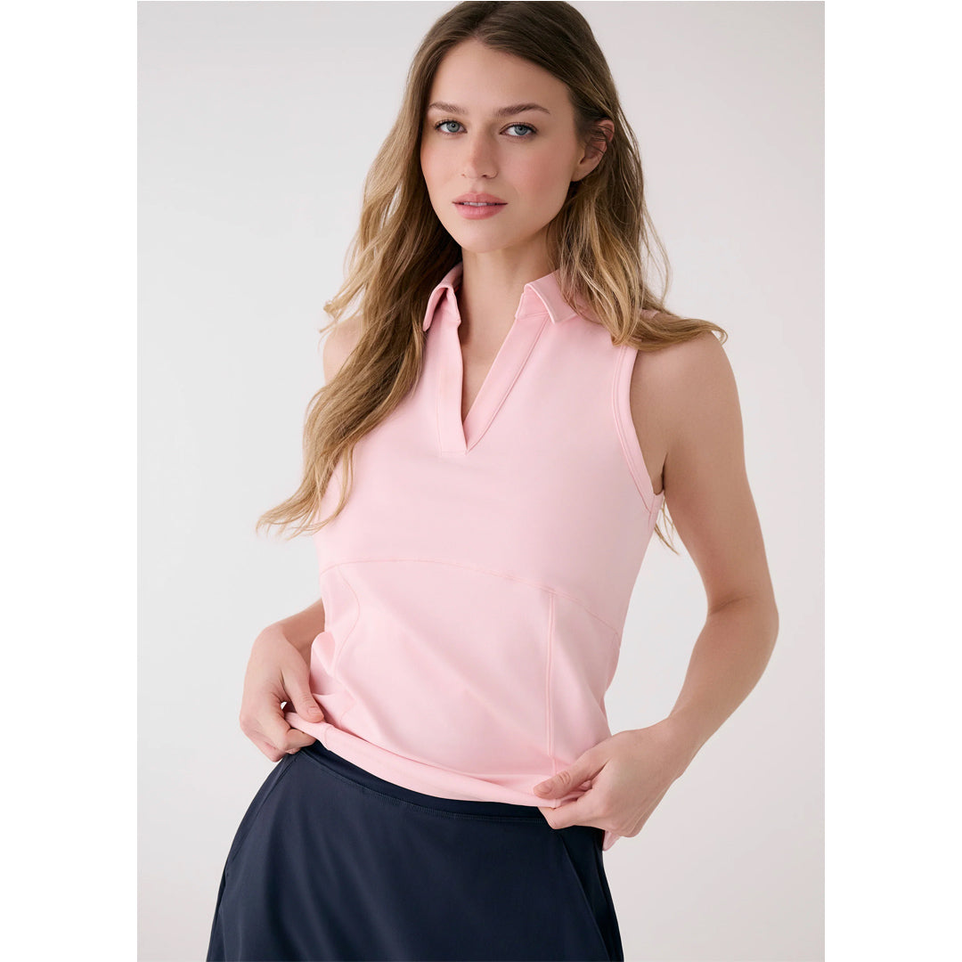 Lole Women's Step Up Sleeveless Polo - Sorbetta