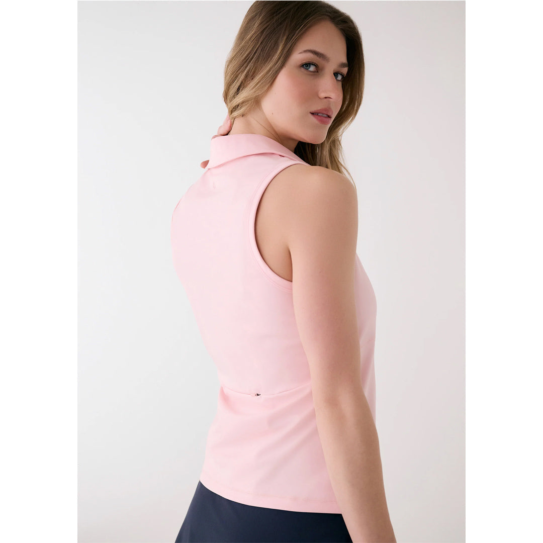 Lole Women's Step Up Sleeveless Polo - Sorbetta