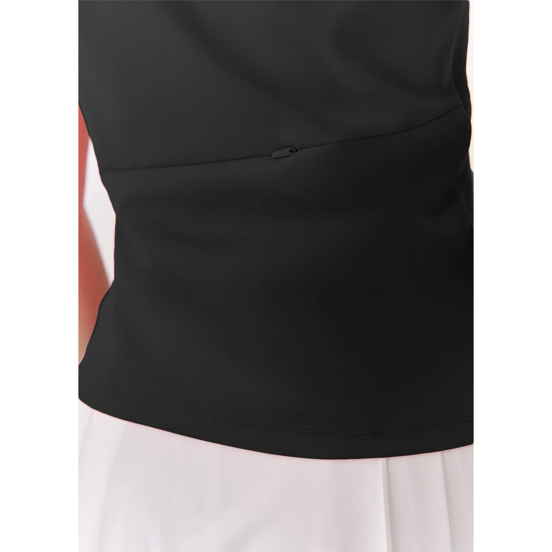 Lole Women's Step Up Sleeveless Polo - Black