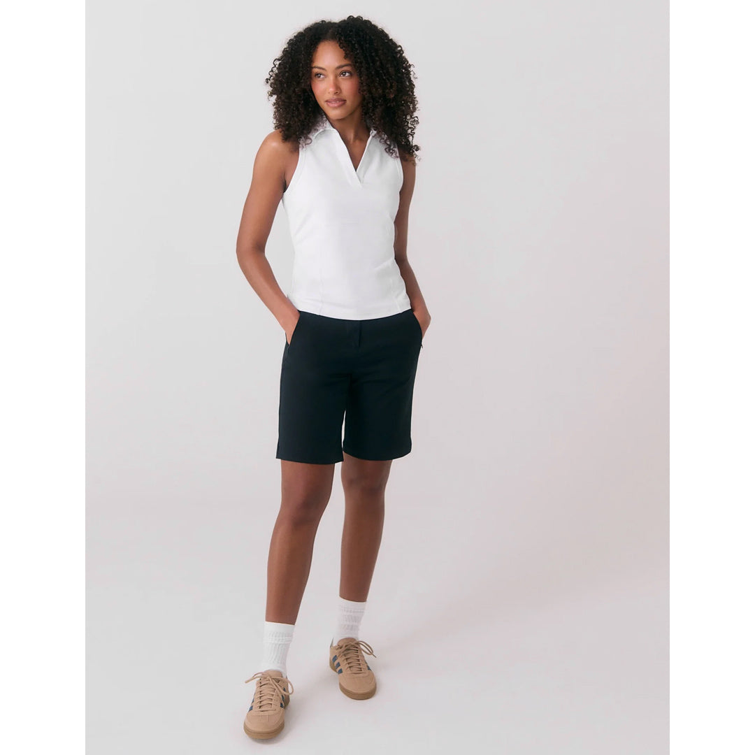 Lole Women's Step Up Sleeveless Polo - White