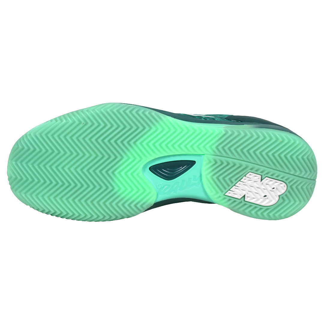New Balance Men's Fresh Foam X CT-Rally v2 - Clay - 2E Width -Medusa Green/Deep End