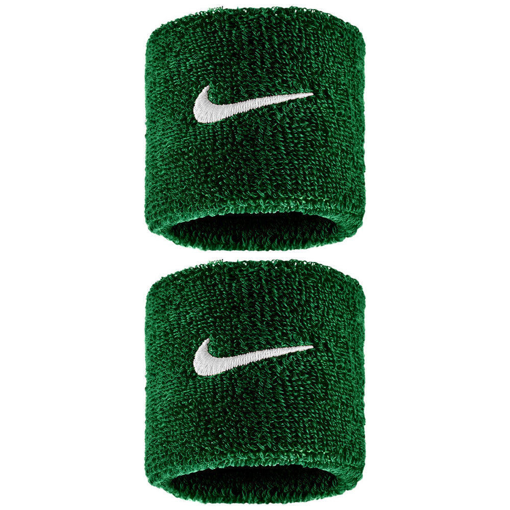 Nike Swoosh Classic Wristband 2 Pack - Gorge Green/White