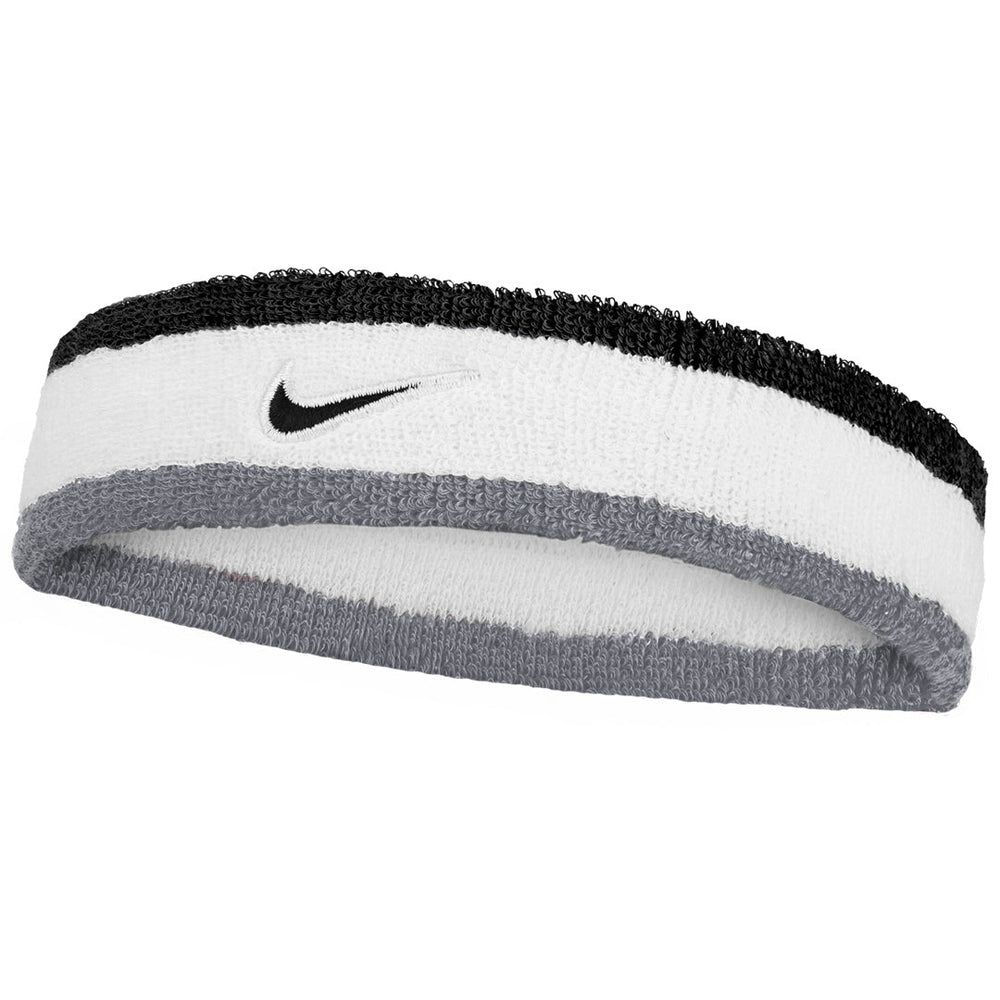 Nike Swoosh Classic Headband - White/Black