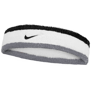 Nike Swoosh Classic Headband - White/Black