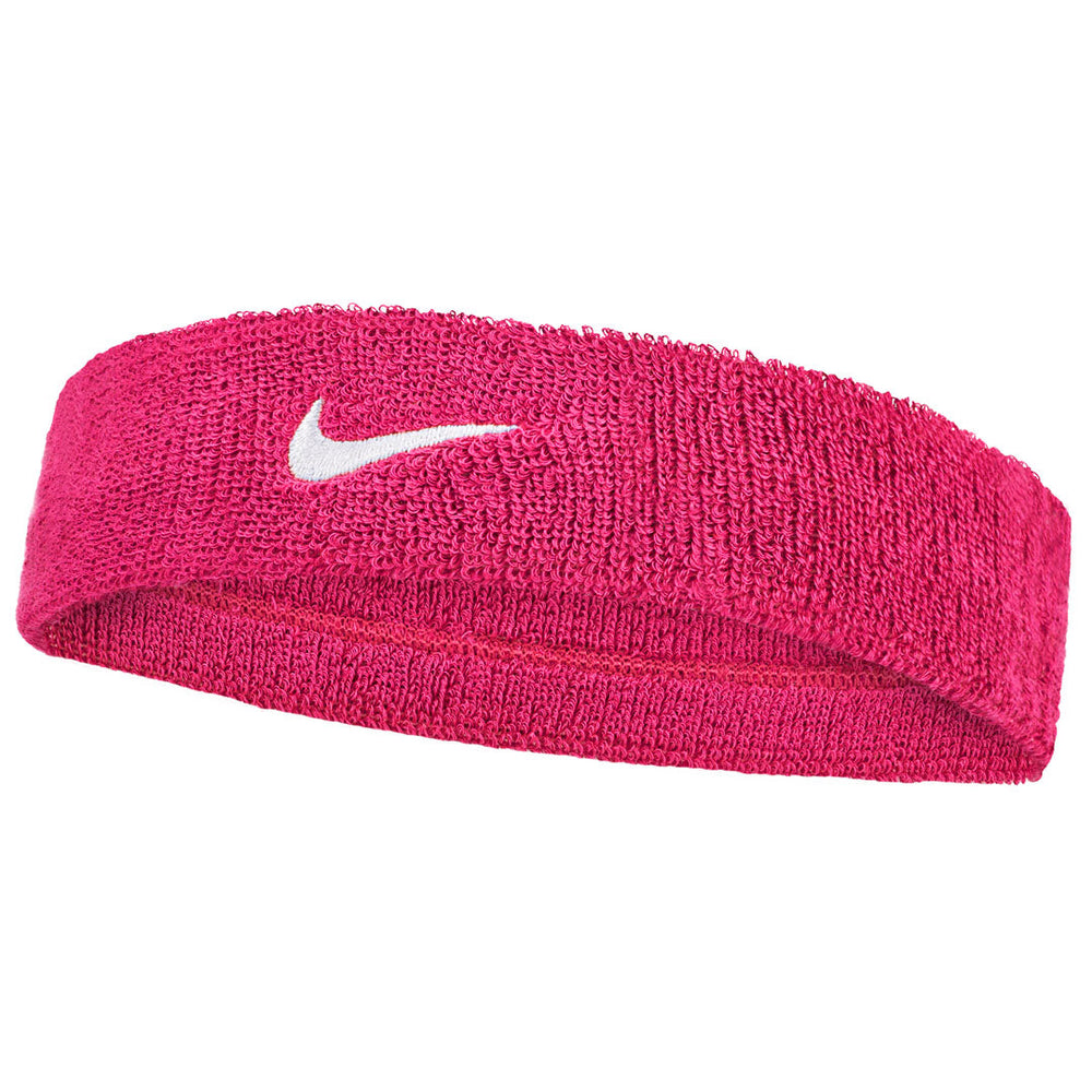 Nike Swoosh Classic Headband - Vivid Pink/White