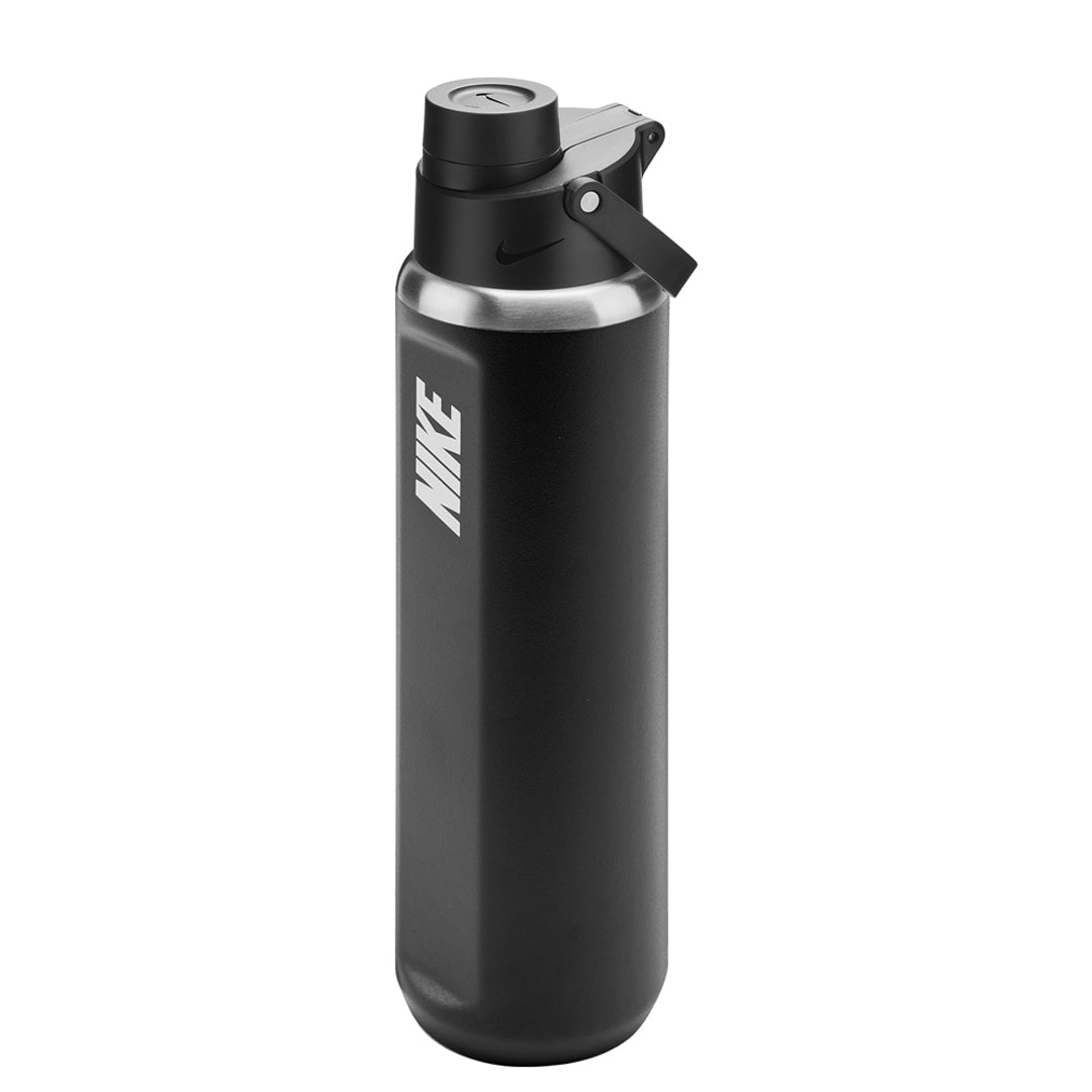 Nike Recharge Chug Stainless Steel Bottle 24oz - Black/White