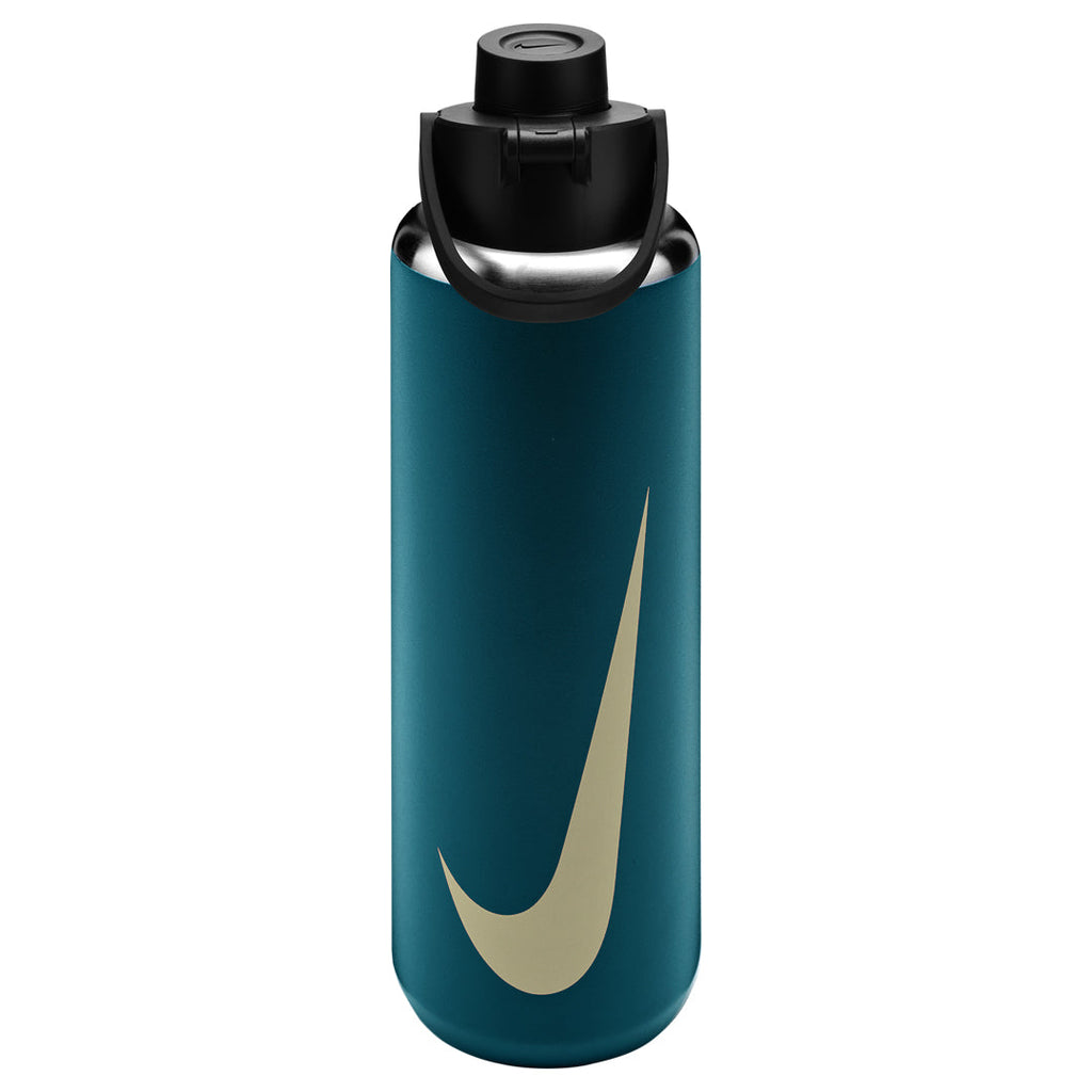 Nike Recharge Chug Stainless Steel Bottle 32oz - Blue Force/Black