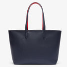 Lacoste Anna Zipped Tote Bag - Marine/Rouge