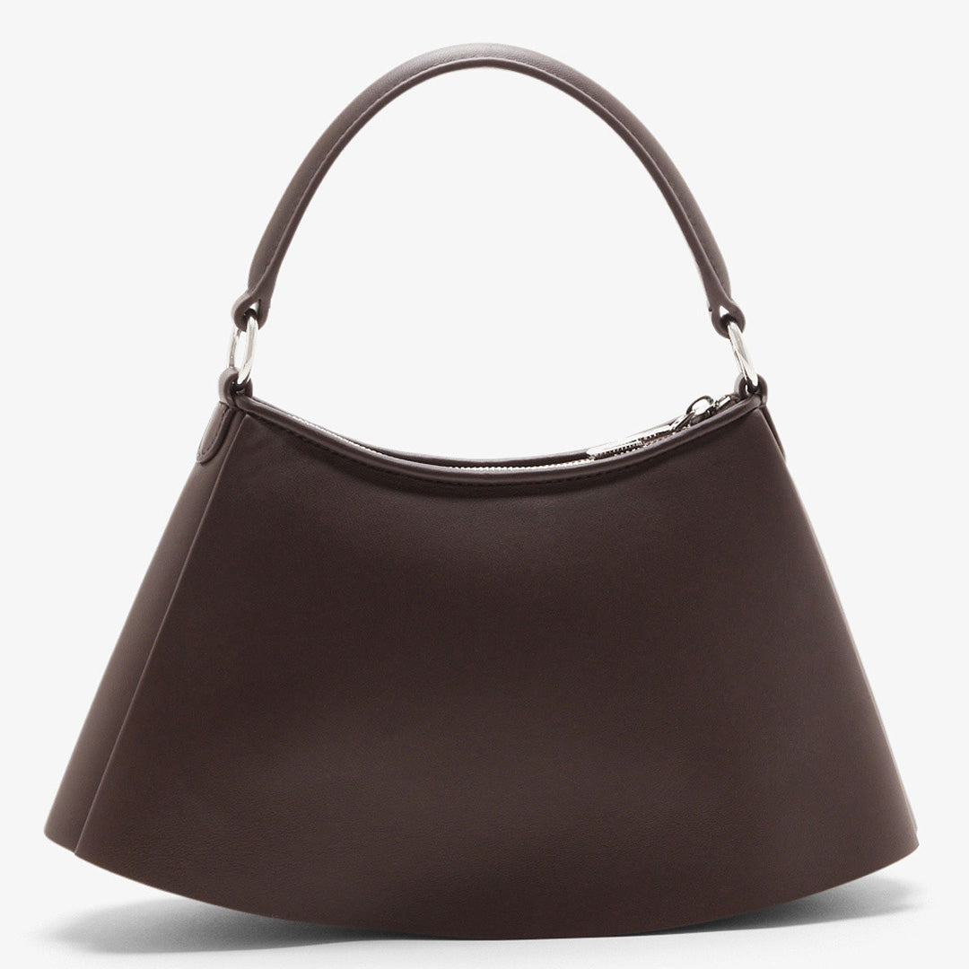 Lacoste Lenglen Leather Purse - Small - Coffee Bean