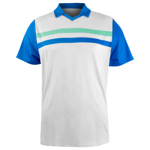 Penguin Men's Heritage Performance Blocked Polo - Bright White