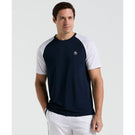 Penguin Men's Essentials Performance Core Blocked Tee - Black Iris