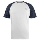 Penguin Men's Essentials Performance Core Blocked Tee - Bright White/Navy