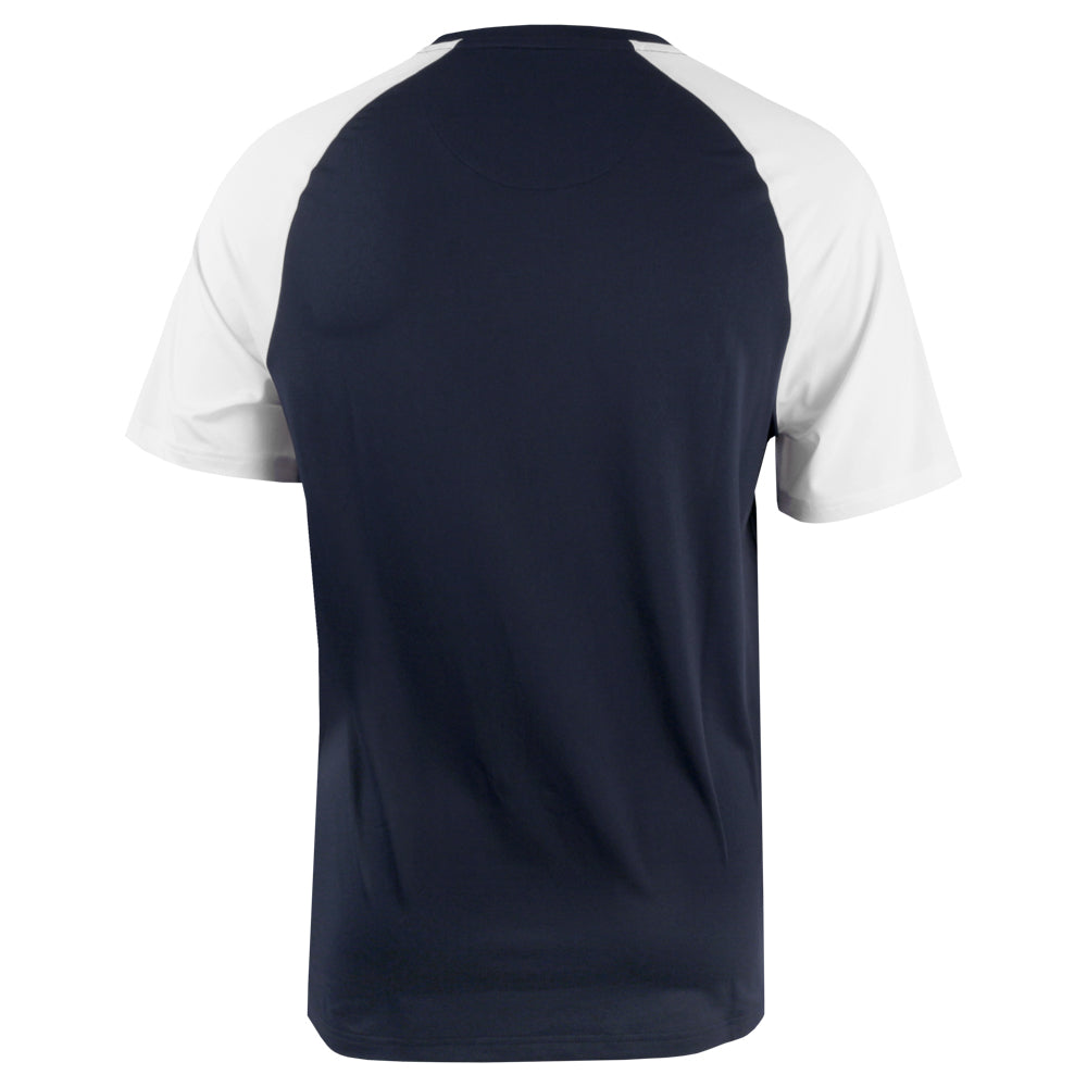 Penguin Men's Essentials Performance Core Blocked Tee - Black Iris