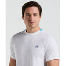 Penguin Men's Performance Ombre Block Tee - Bright White