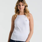 Penguin Women's Essentials Mesh Tank - White