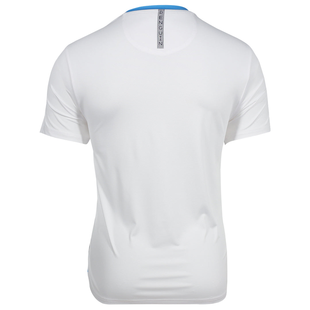Penguin Men's Vertical Ombre Crew Tee - Malibu Blue