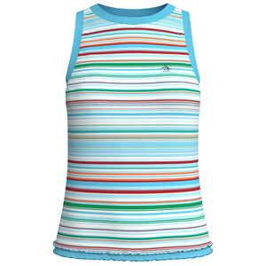 Penguin Women's Lettuce Edge Tank - Aquarius