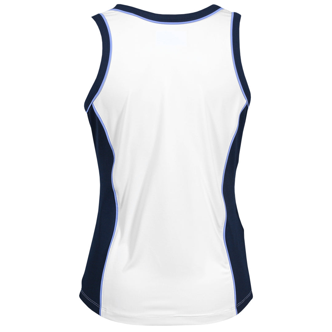 Penguin Women's Mixed Texture Tank - Bright White