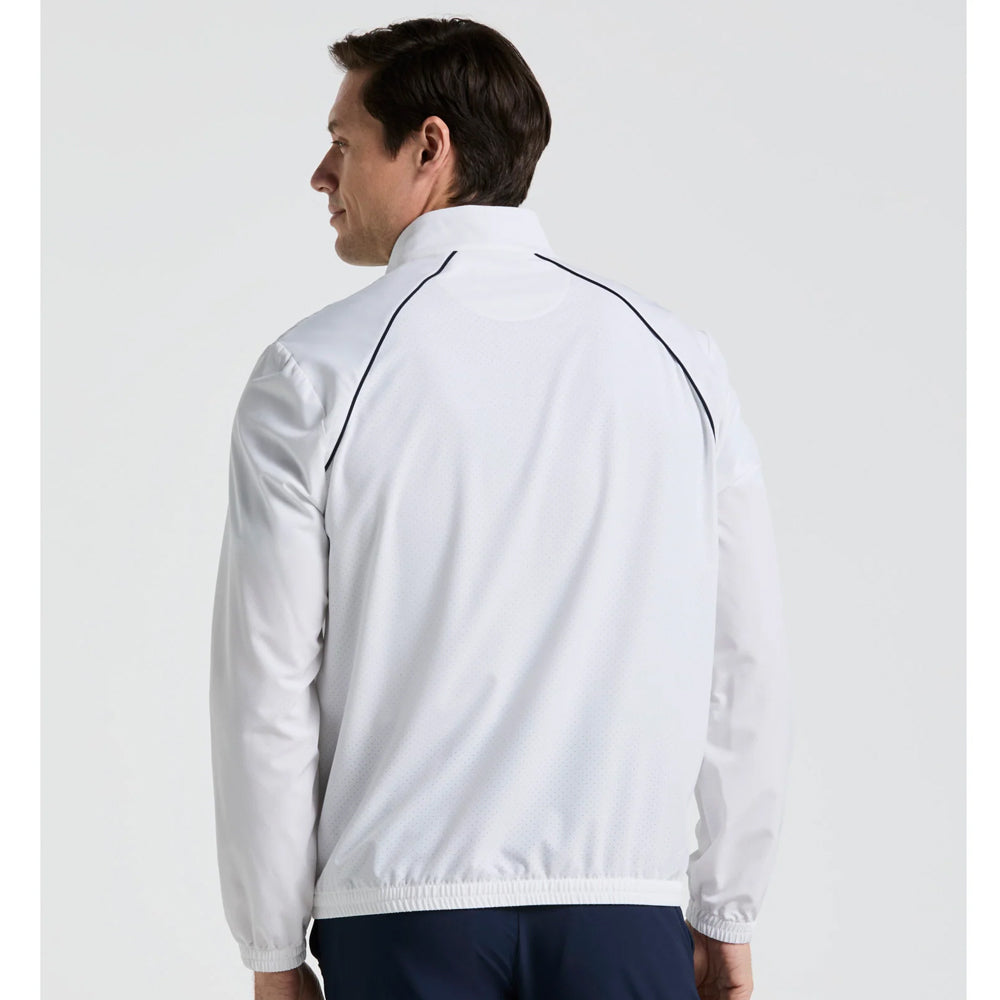 Penguin Men's Tournament 1/4 Zip Pullover - Bright White/Navy