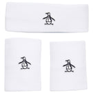 Penguin Wristband and Headband Set - Bright White