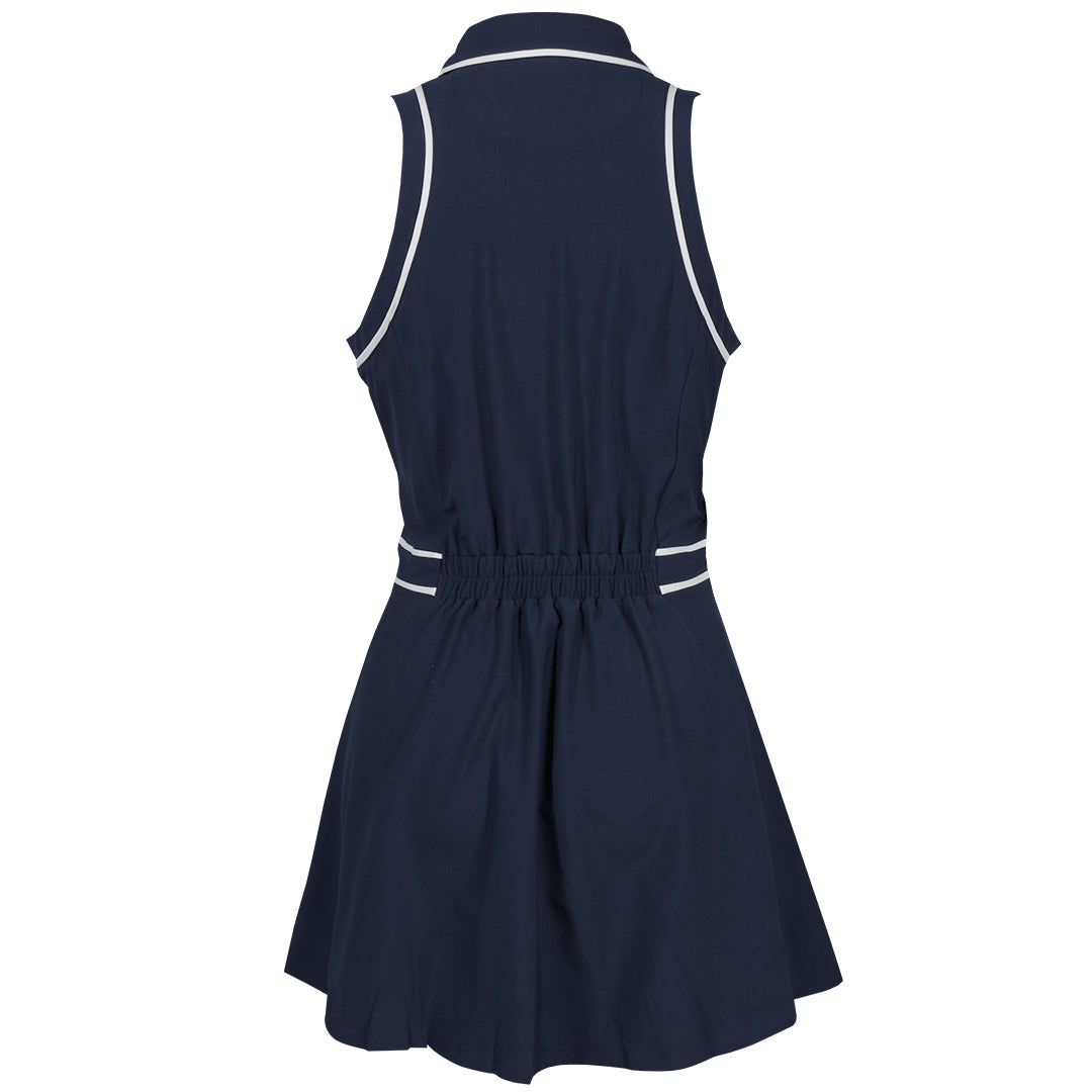Penguin Women's Veronica Sleeveless Dress - Black Iris/Bright White