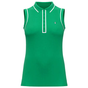 Penguin Women's Veronica Sleeveless Polo - Emerald
