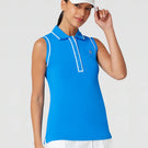 Penguin Women's Veronica Sleeveless Polo - French Blue