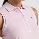 Penguin Women's Veronica Sleeveless Polo - Charm Pink