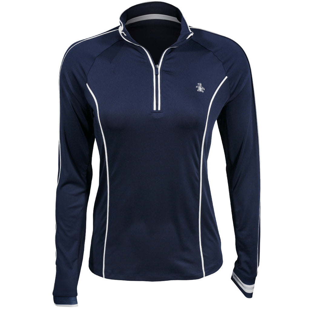 Penguin Women's Sun Protection Longsleeve - Black Iris