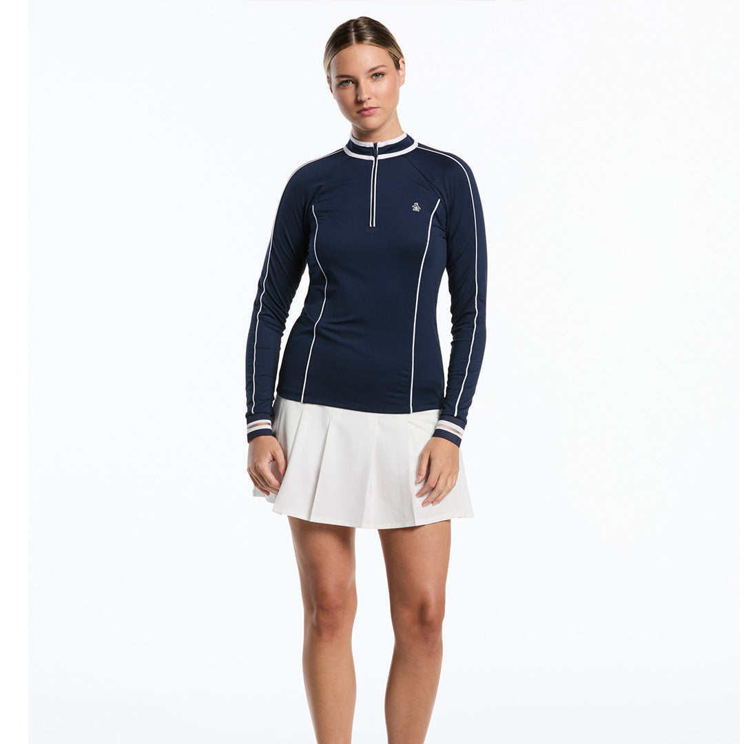Penguin Women's Sun Protection Longsleeve - Black Iris