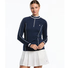 Penguin Women's Sun Protection Longsleeve - Black Iris