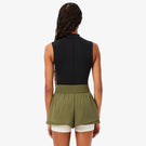 Lacoste Women's Sleeveless Stretch Knit Polo - Noir