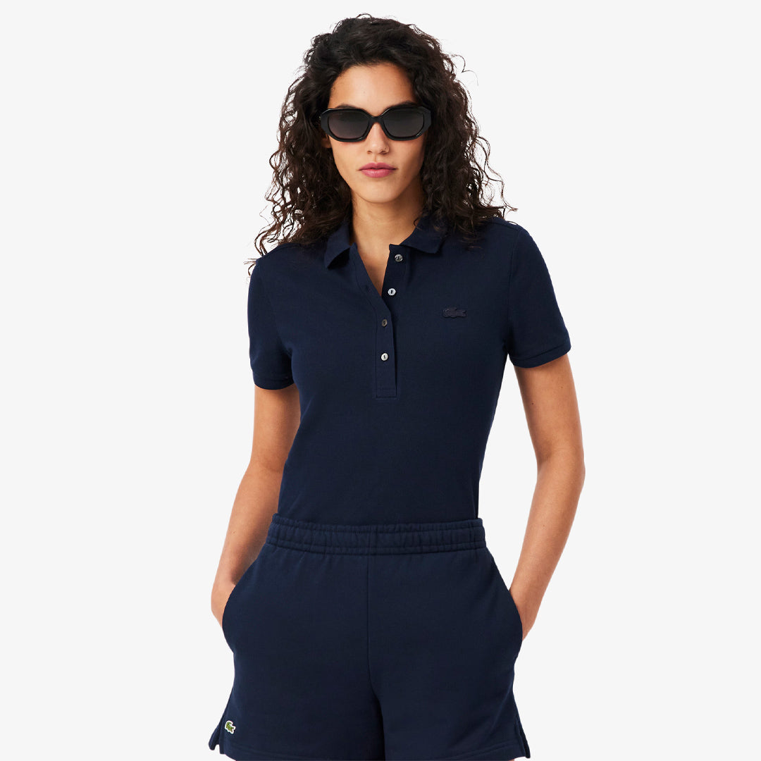Lacoste Women's Petit Pique Polo - Navy