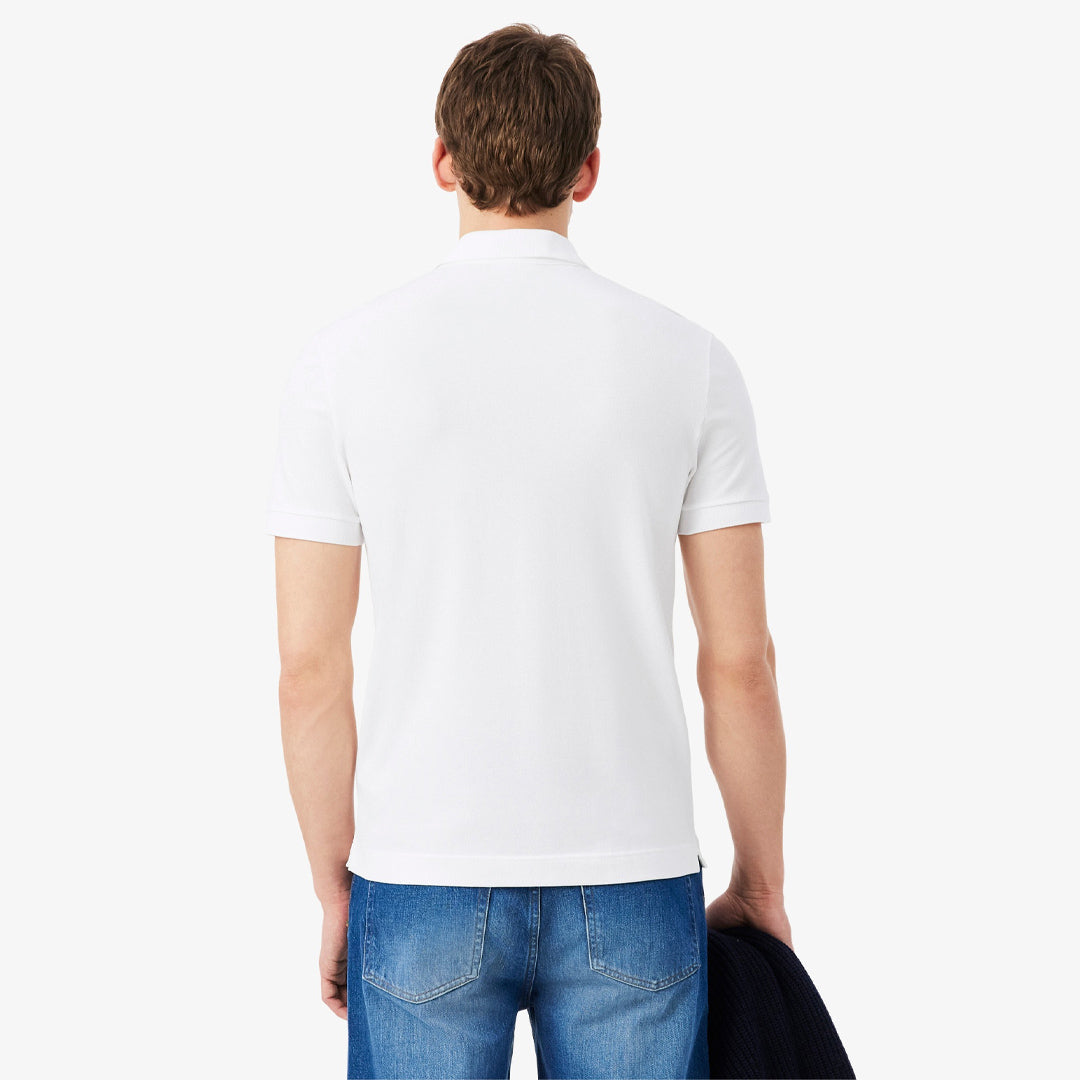 Lacoste Men's Paris Stretch Pique Polo - White