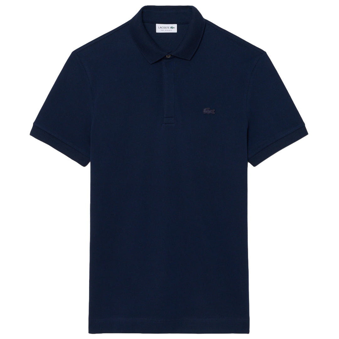 Lacoste Men's Paris Stretch Pique Polo - Navy