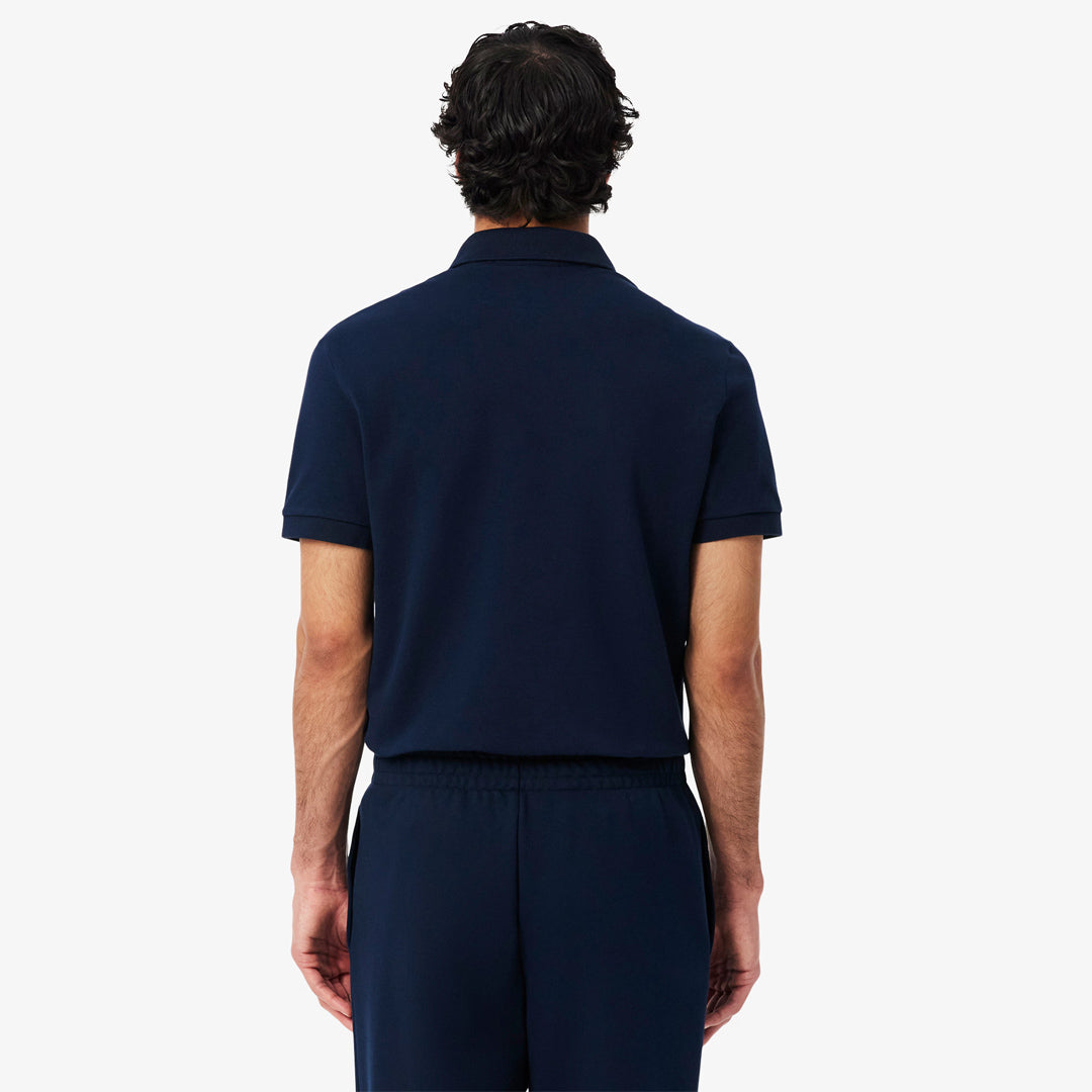 Lacoste Men's Paris Stretch Pique Polo - Navy