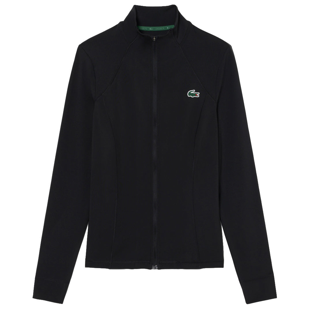 Lacoste Women's Sport Slim Midlayer Jacket - Black