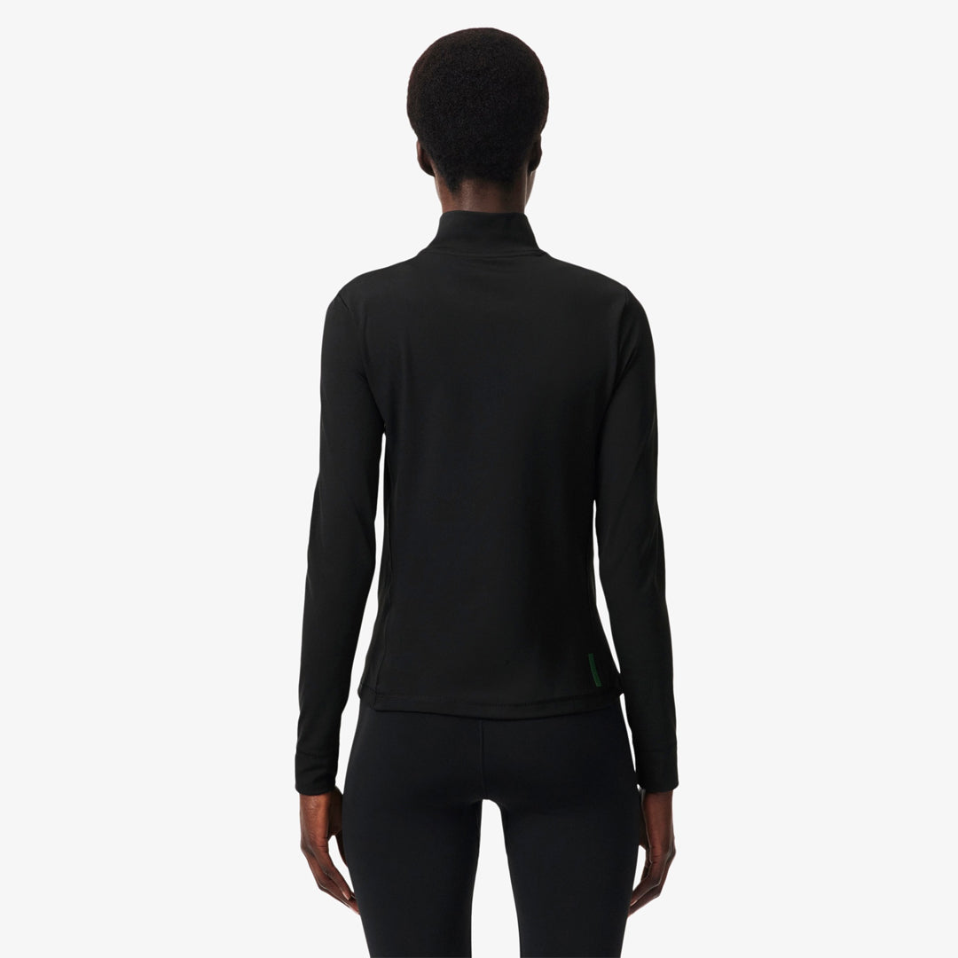 Lacoste Women's Sport Slim Midlayer Jacket - Black