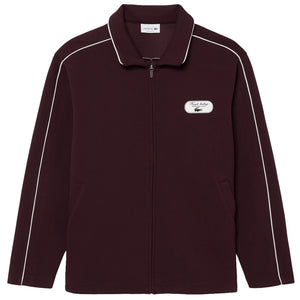 Lacoste Men's Heritage Badge Accent Sweatshirt - Oxalis/Flour
