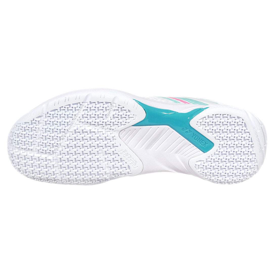 Yonex Women's Cascade Accel Wide - White/Sky Blue