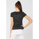 Lija Women's Must Haves Deep V Top - Black