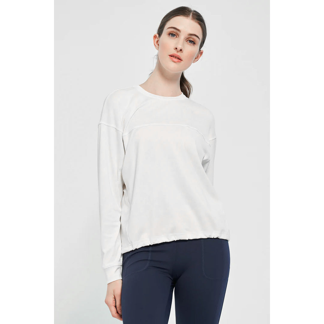 Lija Women's Post Game Pullover - White