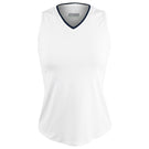 Lija Women's Must Haves Victory Tank - White/Dark Navy