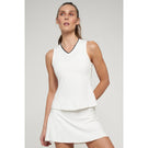 Lija Women's Must Haves Victory Tank - White/Black