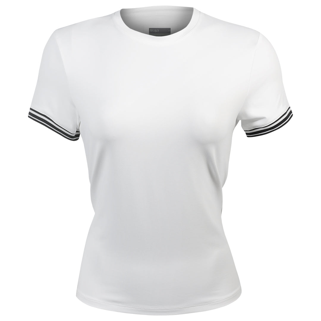 Lija Women's Must Haves Division Tee - White/Black