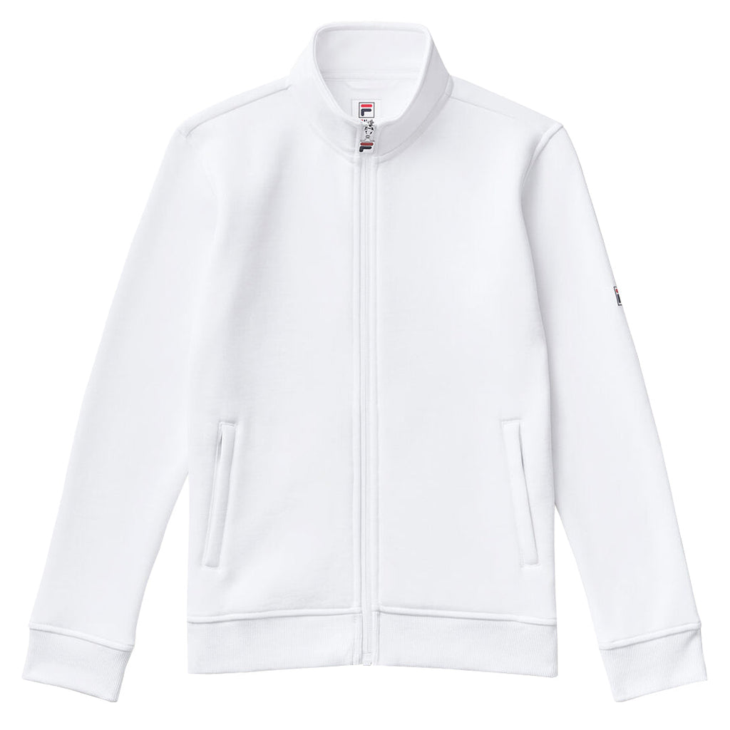 Fila Boys Essentials Fleece Jacket - White