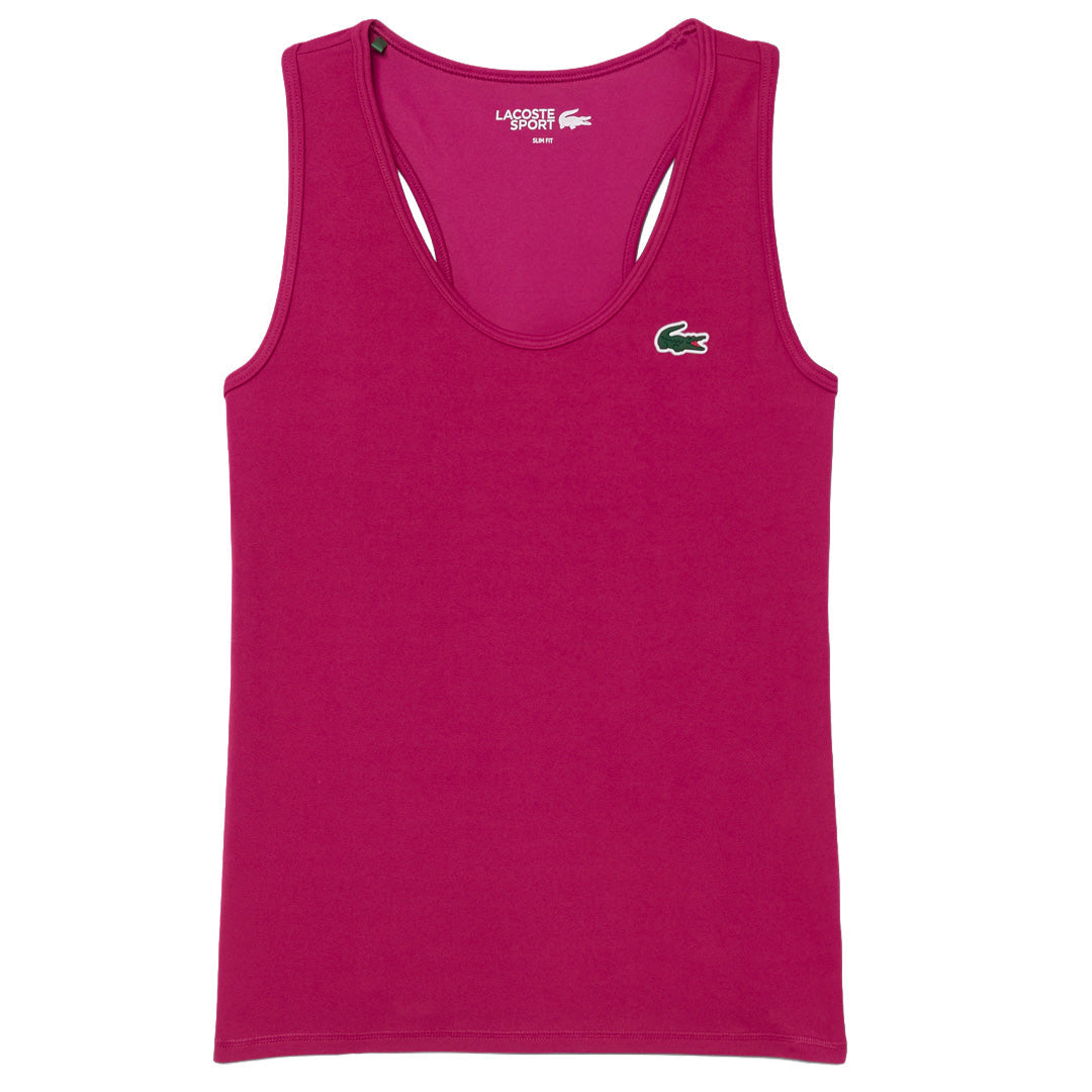 Lacoste Women's Sport Fit Tank - Rubine Red