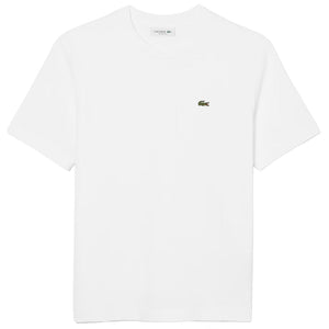 Lacoste Women's Relaxed Cotton Tee - White