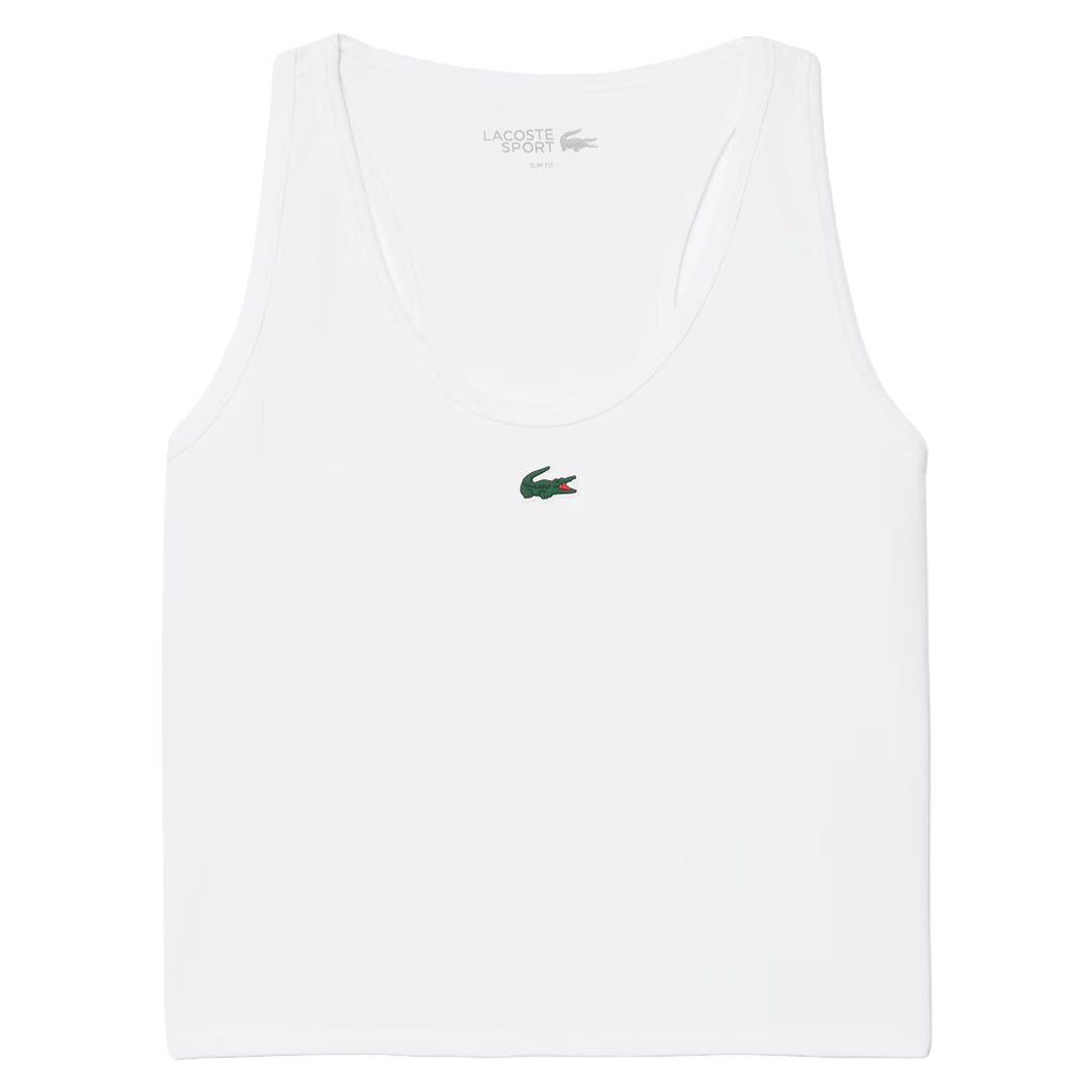 Lacoste Women's Sport Ultra Dry UV Tank - White